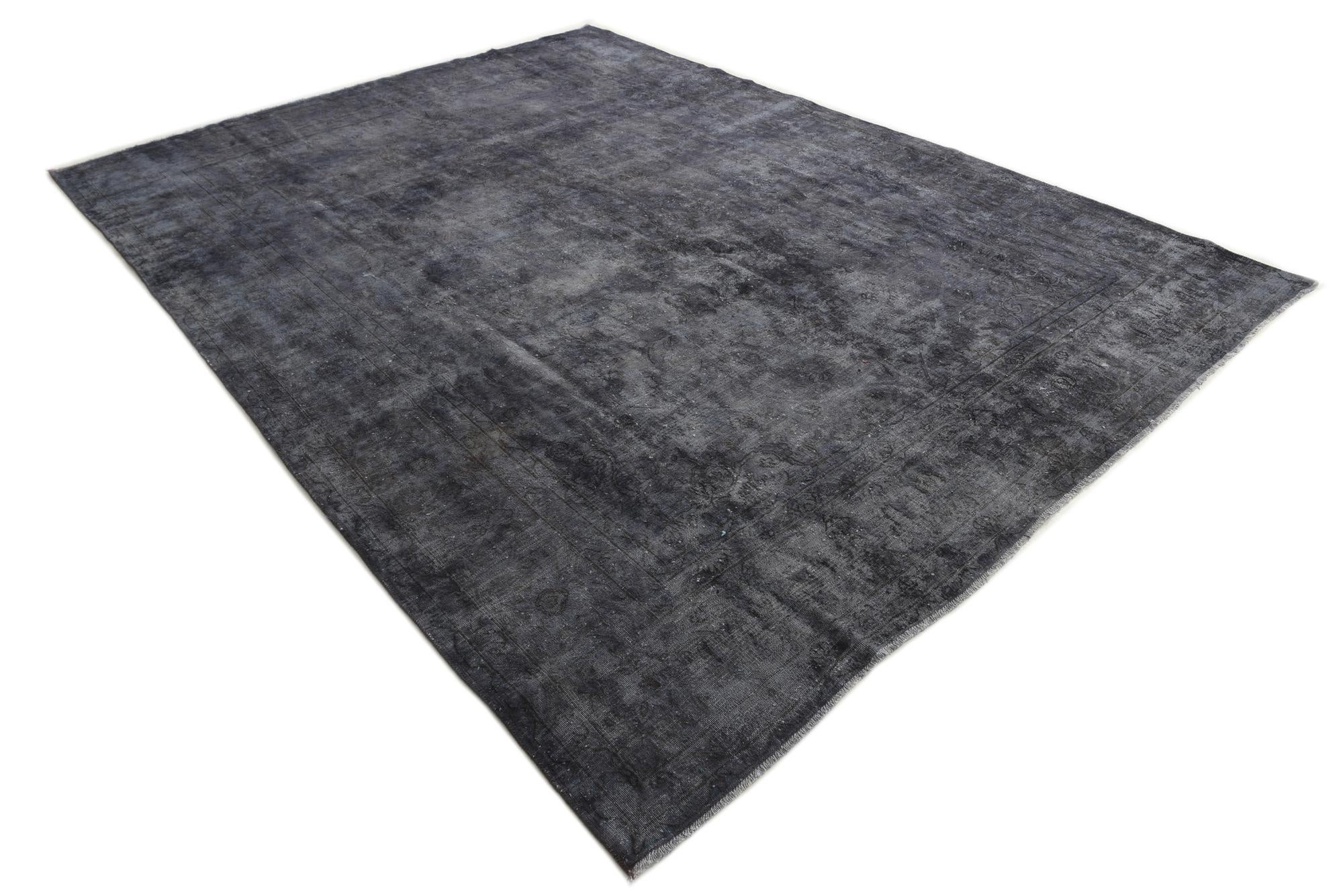 9' 7 x 13' Hand Knotted Ultra Vintage Persian Wool Rug