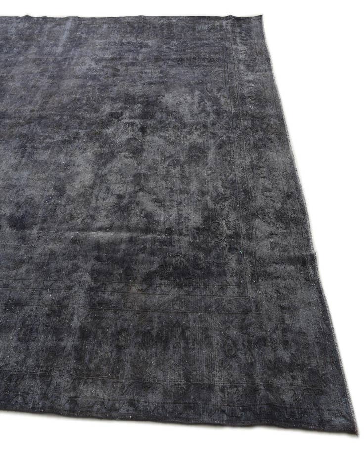 Detail image of 9' 7 x 13'  Hand Knotted Ultra Vintage Persian Wool Rug