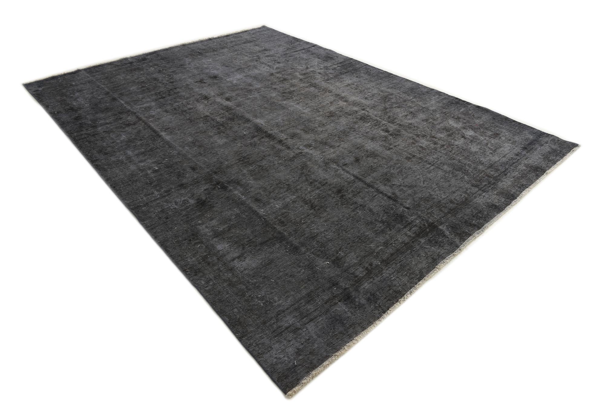 9' 9 x 11' 10 Hand Knotted Ultra Vintage Persian Wool Rug