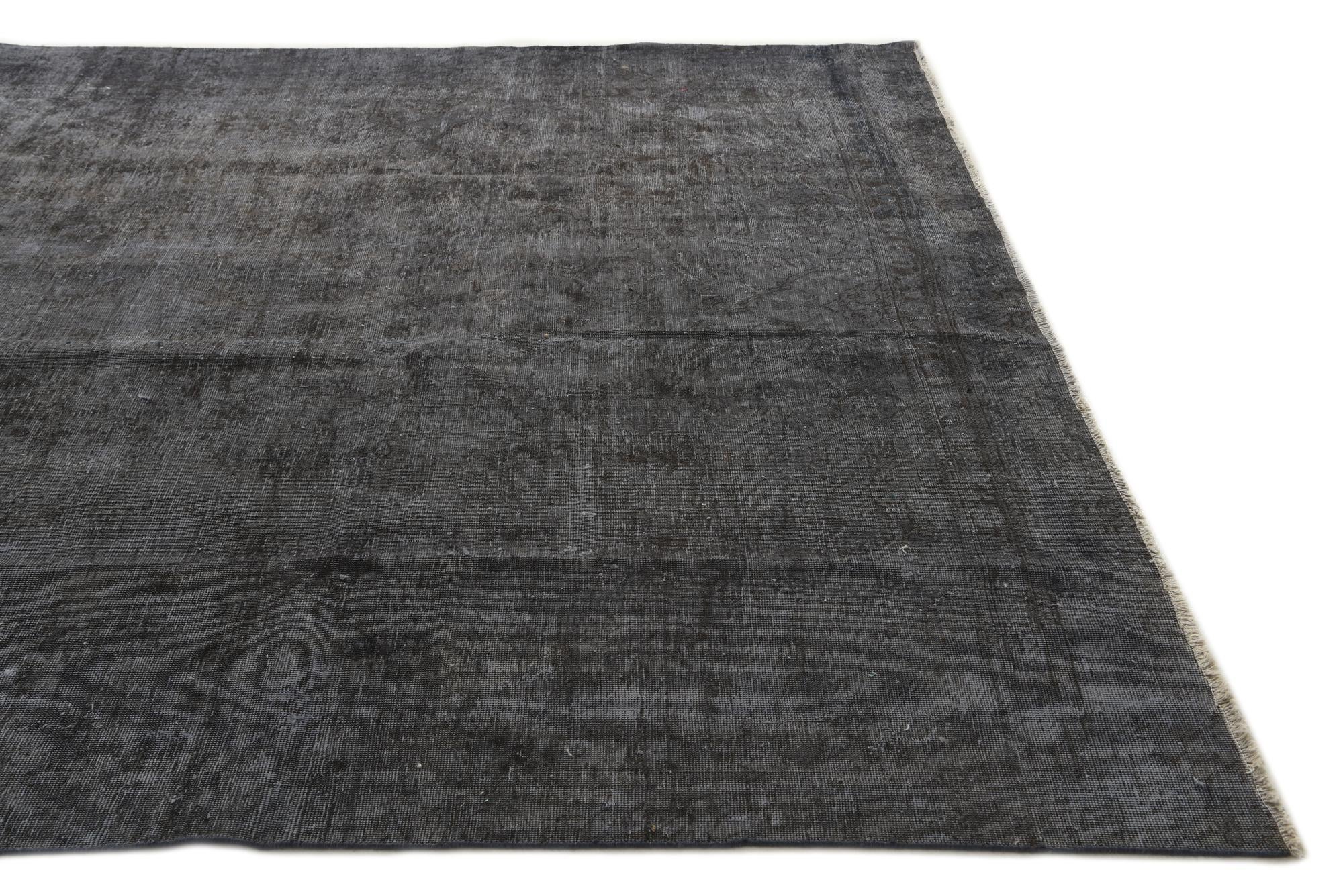 9' 9 x 11' 10 Hand Knotted Ultra Vintage Persian Wool Rug