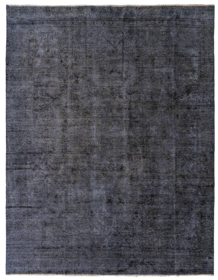 Detail image of 9' 9 x 11' 10 Hand Knotted Ultra Vintage Persian Wool Rug