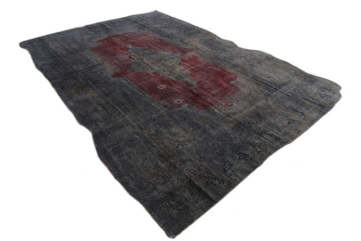 9' 1 x 13' 6 Hand Knotted Ultra Vintage Persian Wool Rug