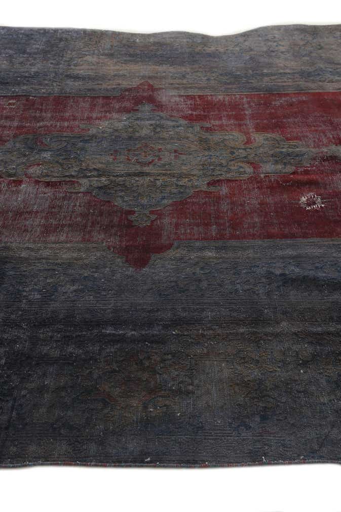 9' 1 x 13' 6 Hand Knotted Ultra Vintage Persian Wool Rug