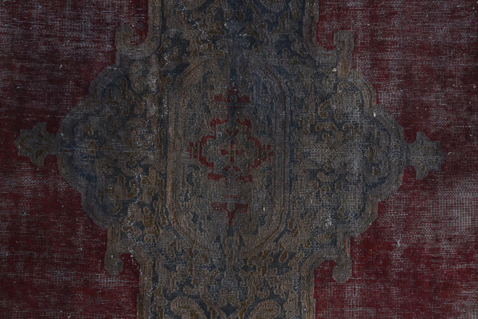 9' 1 x 13' 6 Hand Knotted Ultra Vintage Persian Wool Rug
