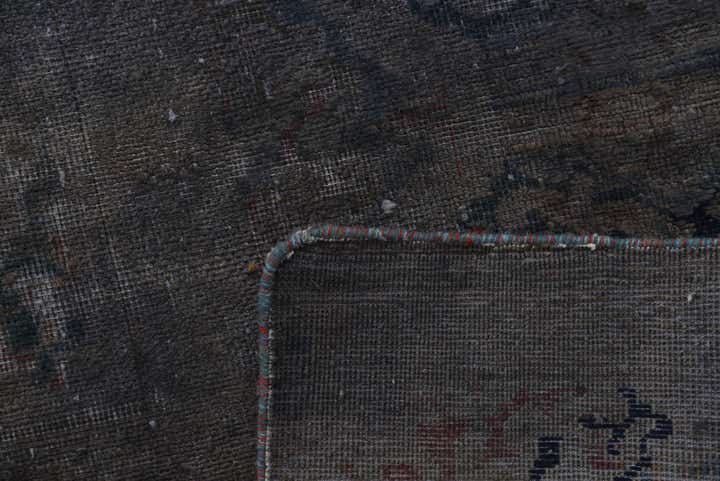 9' 1 x 13' 6 Hand Knotted Ultra Vintage Persian Wool Rug