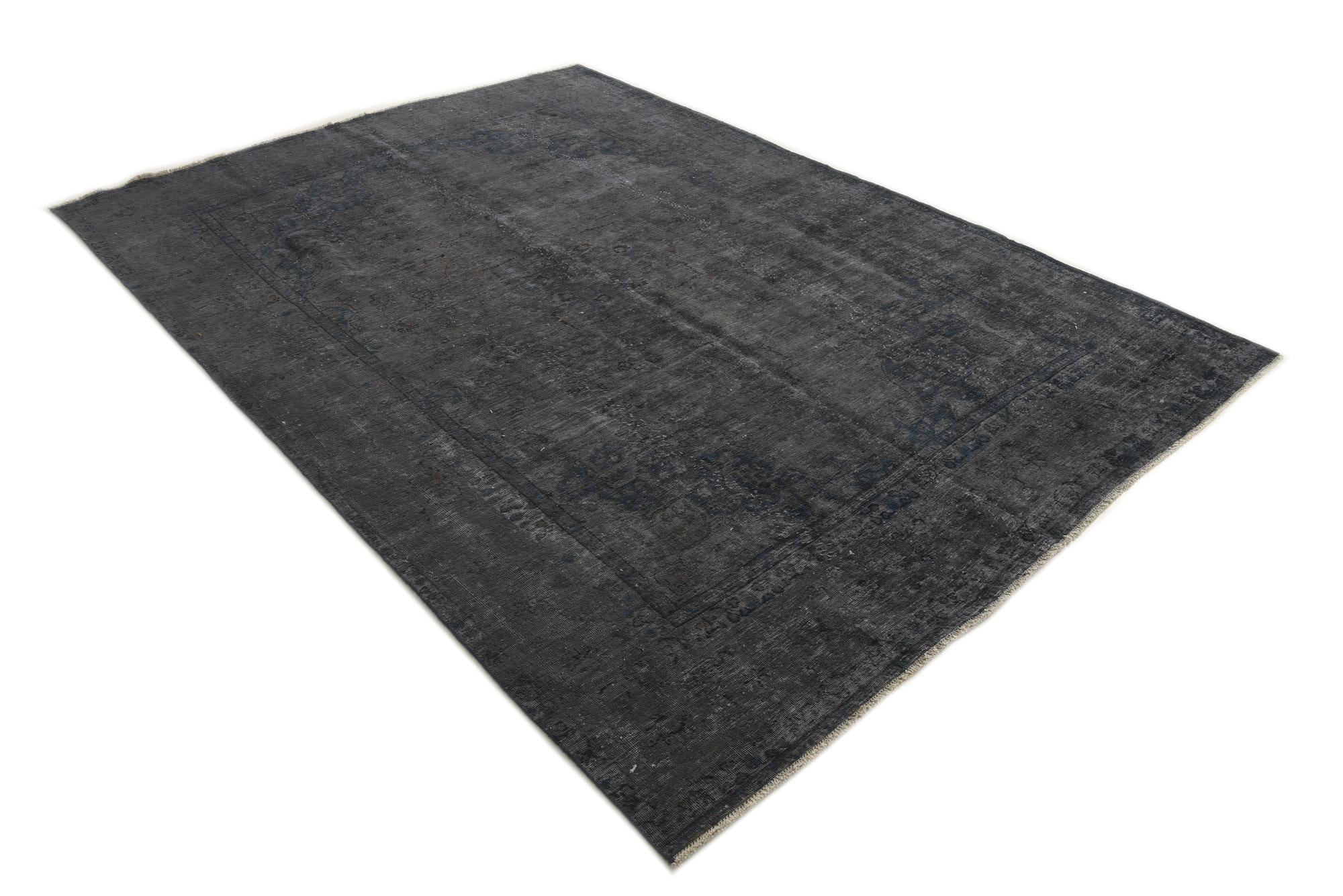 7' 7 x 11' Hand Knotted Ultra Vintage Persian Wool Rug