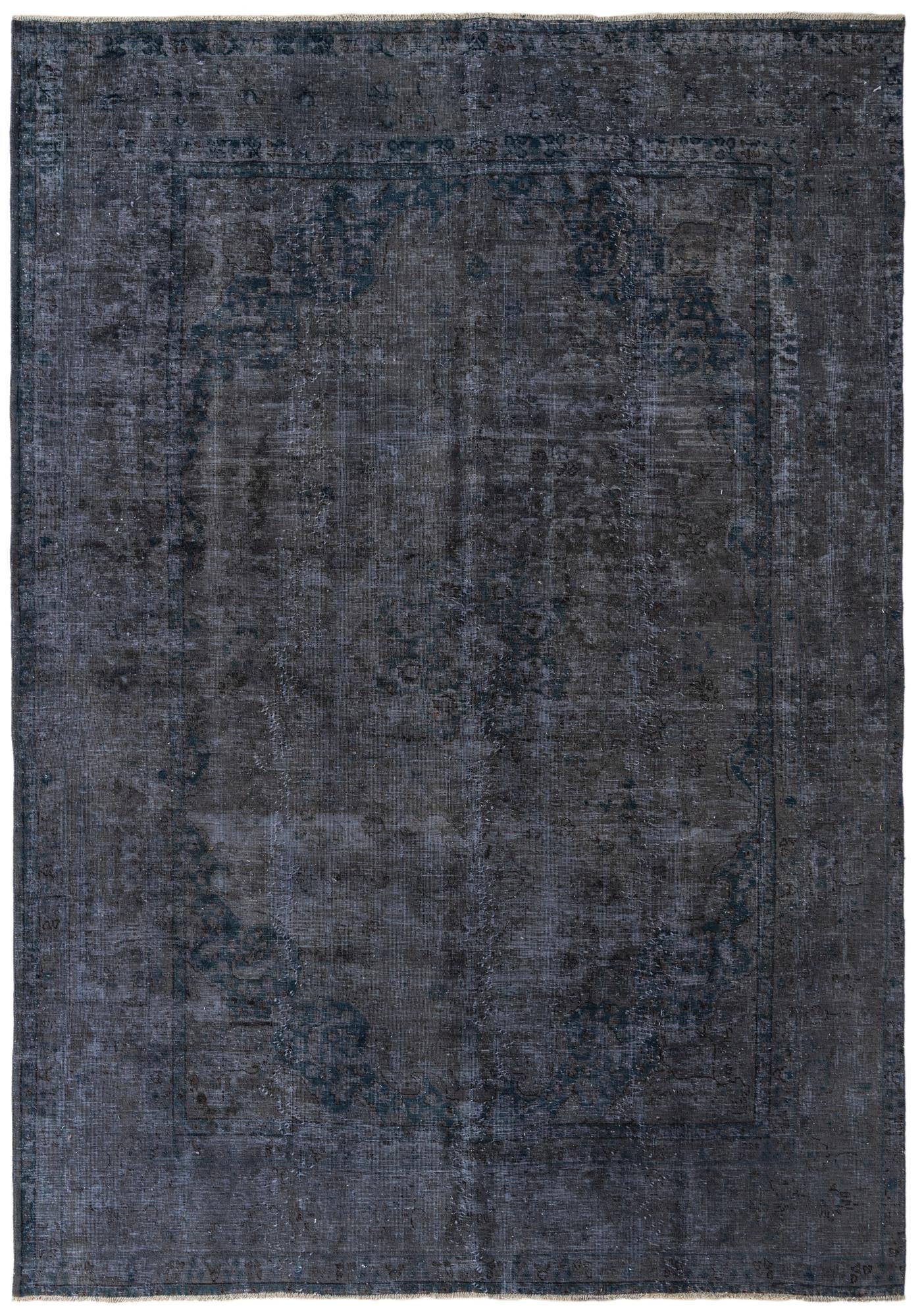 7' 7 x 11' Hand Knotted Ultra Vintage Persian Wool Rug