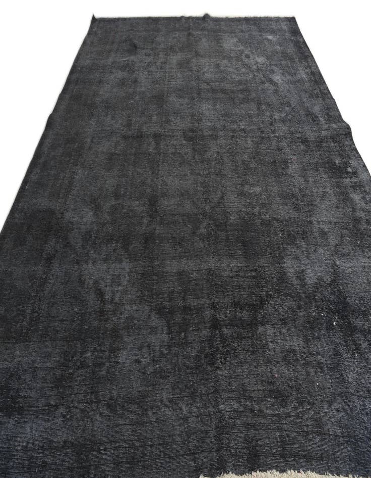 Detail image of 9' 8 x 12'  Hand Knotted Ultra Vintage Persian Wool Rug