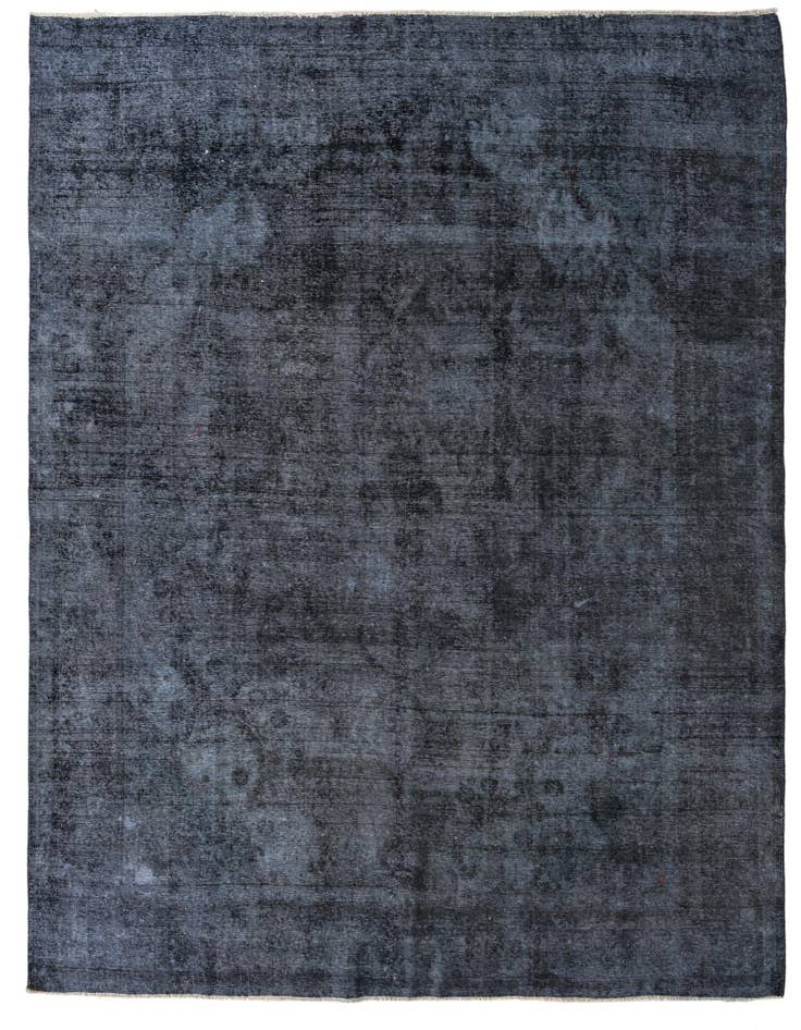Detail image of 9' 8 x 12' Hand Knotted Ultra Vintage Persian Wool Rug