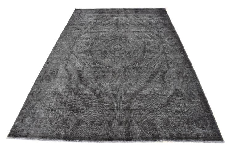 Detail image of 200cm x 295cm anudado a mano Ultra Vintage Alfombra Persa Lana