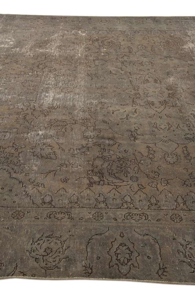 9' x 12' 9 Hand Knotted Ultra Vintage Persian Wool Rug
