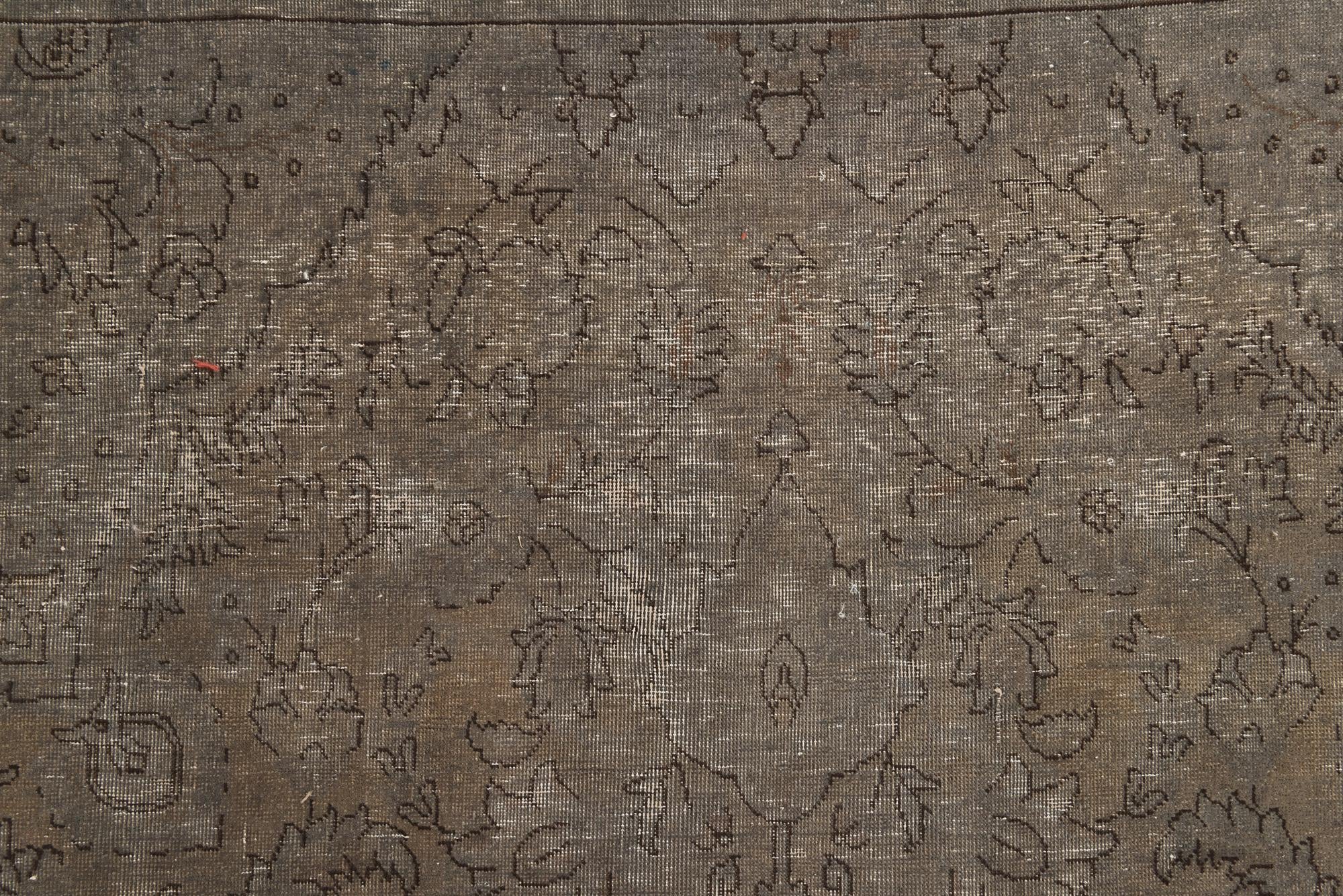 9' x 12' 9 Hand Knotted Ultra Vintage Persian Wool Rug