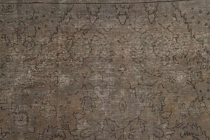 9' x 12' 9 Hand Knotted Ultra Vintage Persian Wool Rug