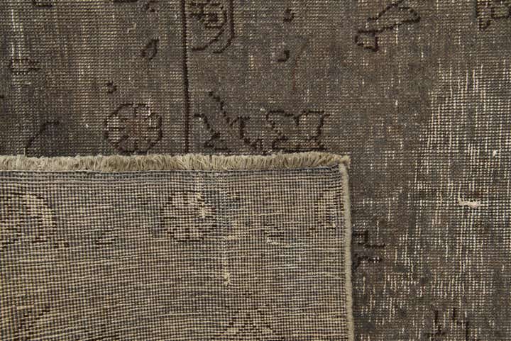 9' x 12' 9 Hand Knotted Ultra Vintage Persian Wool Rug
