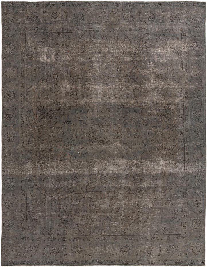  9' x 12' 9  Hand Knotted Ultra Vintage Persian W...