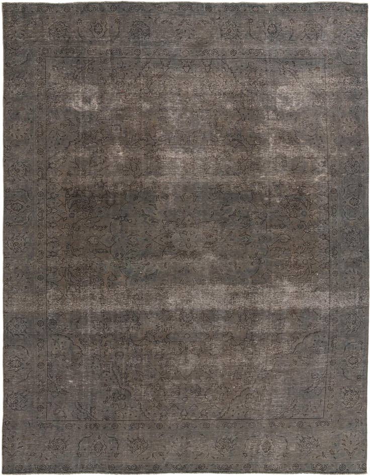 Detail image of 9' x 12' 9 Hand Knotted Ultra Vintage Persian Wool Rug