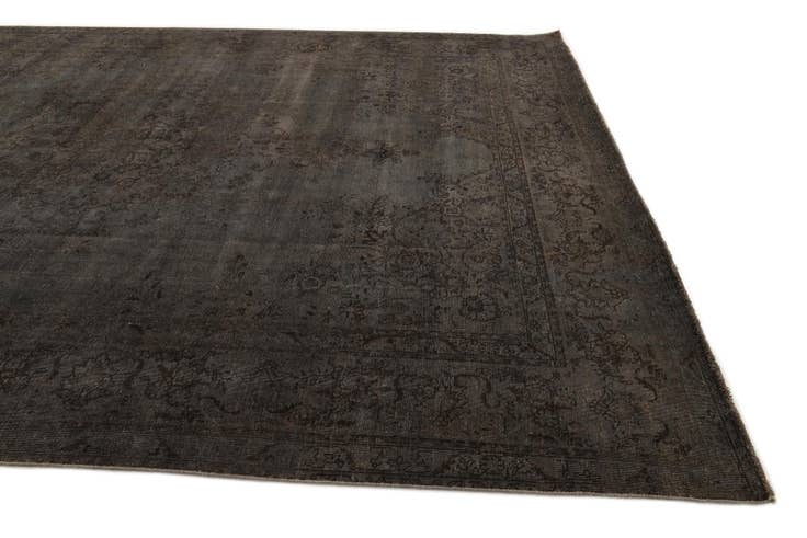 Detail image of 9' 10 x 12' 9 Hand Knotted Ultra Vintage Persian Wool Rug