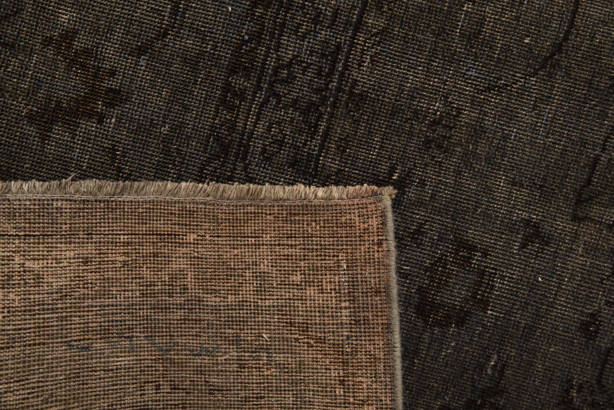9' 10 x 12' 9 Hand Knotted Ultra Vintage Persian Wool Rug