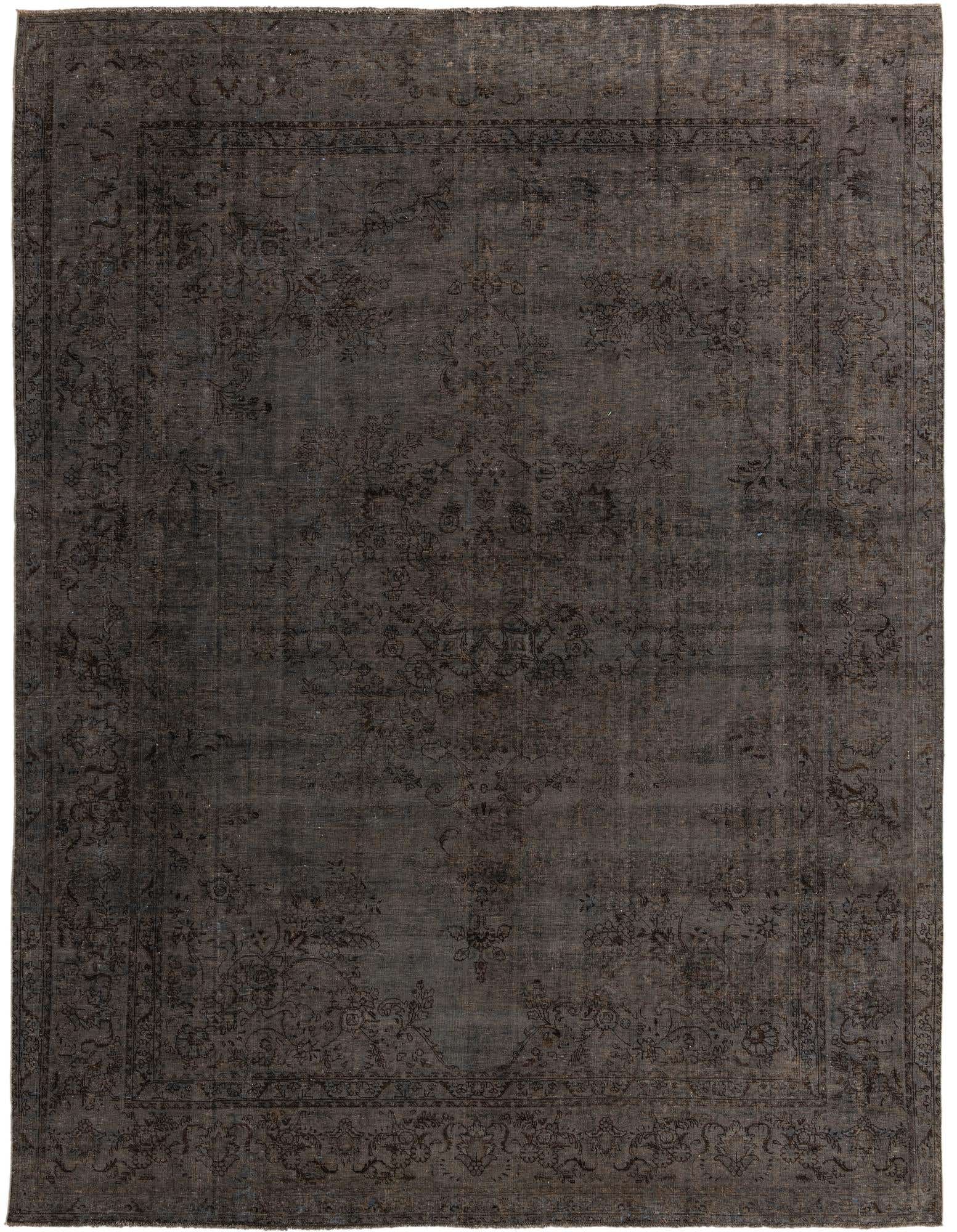 9' 10 x 12' 9 Hand Knotted Ultra Vintage Persian Wool Rug