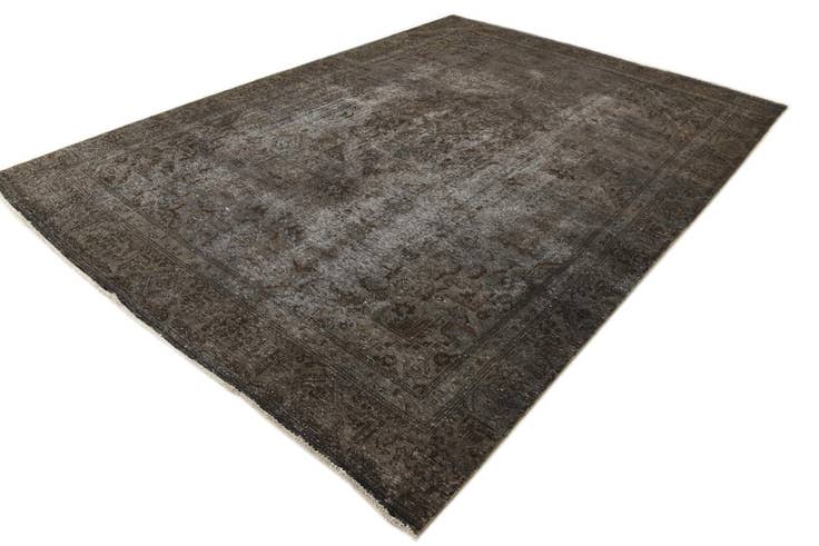 Detail image of 8' 10 x 12' 3 Hand Knotted Ultra Vintage Persian Wool Rug