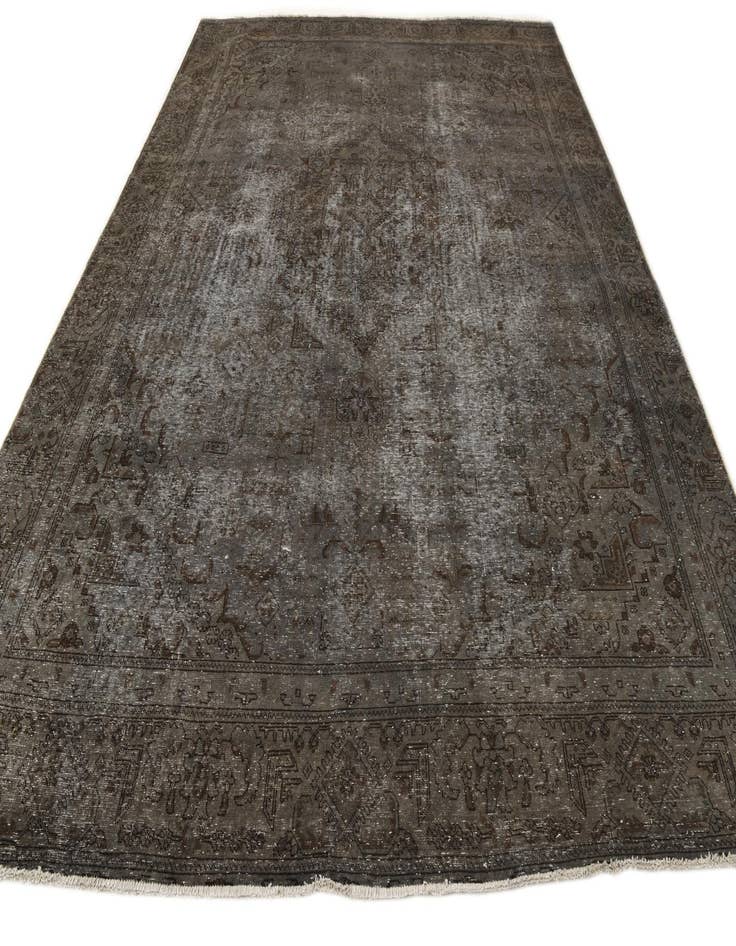 Detail image of 8' 10 x 12' 3  Hand Knotted Ultra Vintage Persian Wool Rug