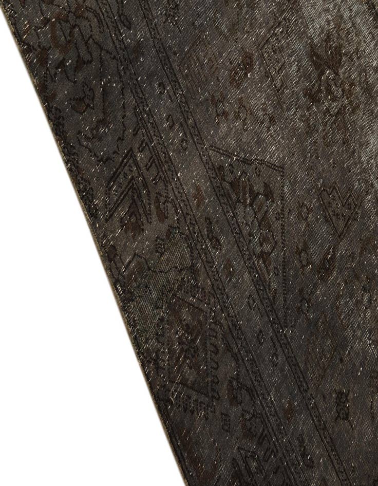 Detail image of 8' 10 x 12' 3  Hand Knotted Ultra Vintage Persian Wool Rug