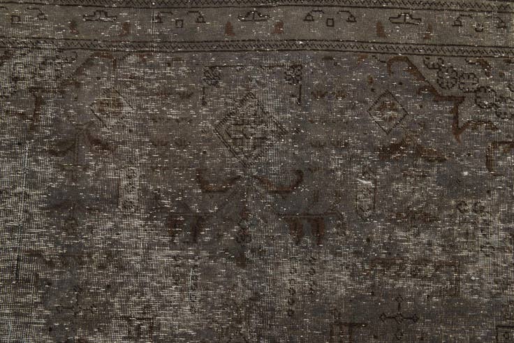 Detail image of 8' 10 x 12' 3 Hand Knotted Ultra Vintage Persian Wool Rug