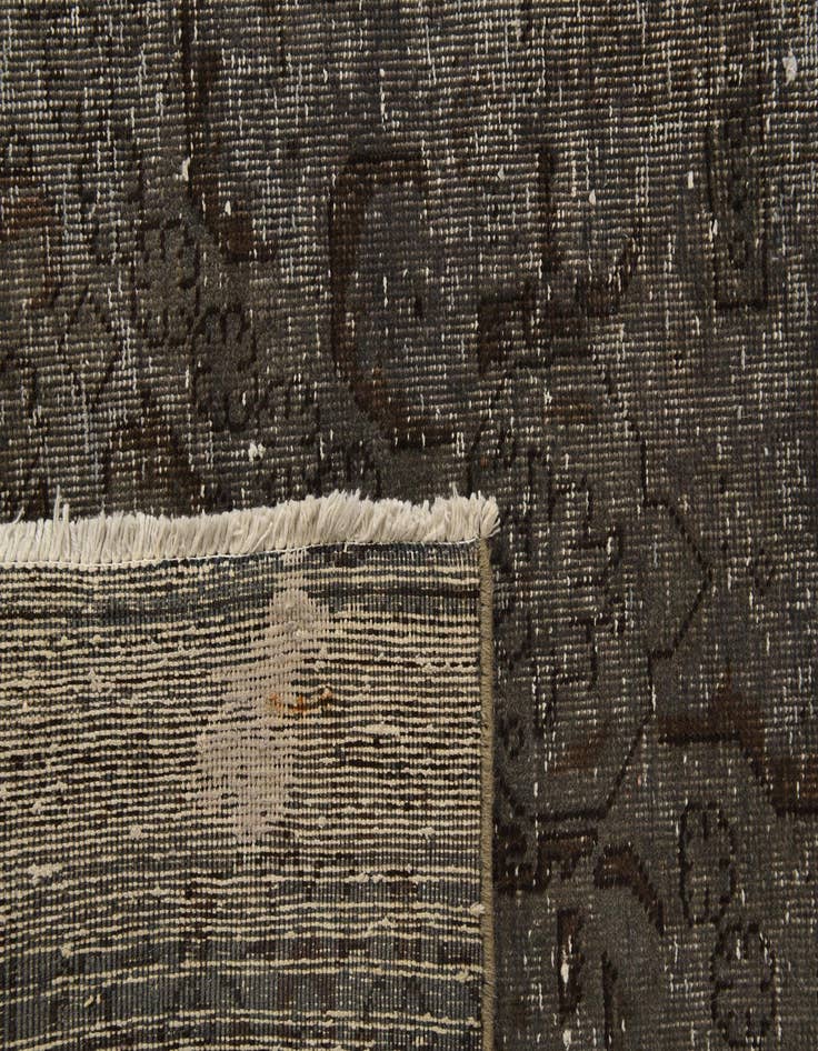 Detail image of 8' 10 x 12' 3  Hand Knotted Ultra Vintage Persian Wool Rug