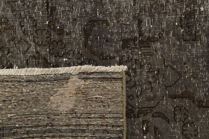 8' 10 x 12' 3 Hand Knotted Ultra Vintage Persian Wool Rug