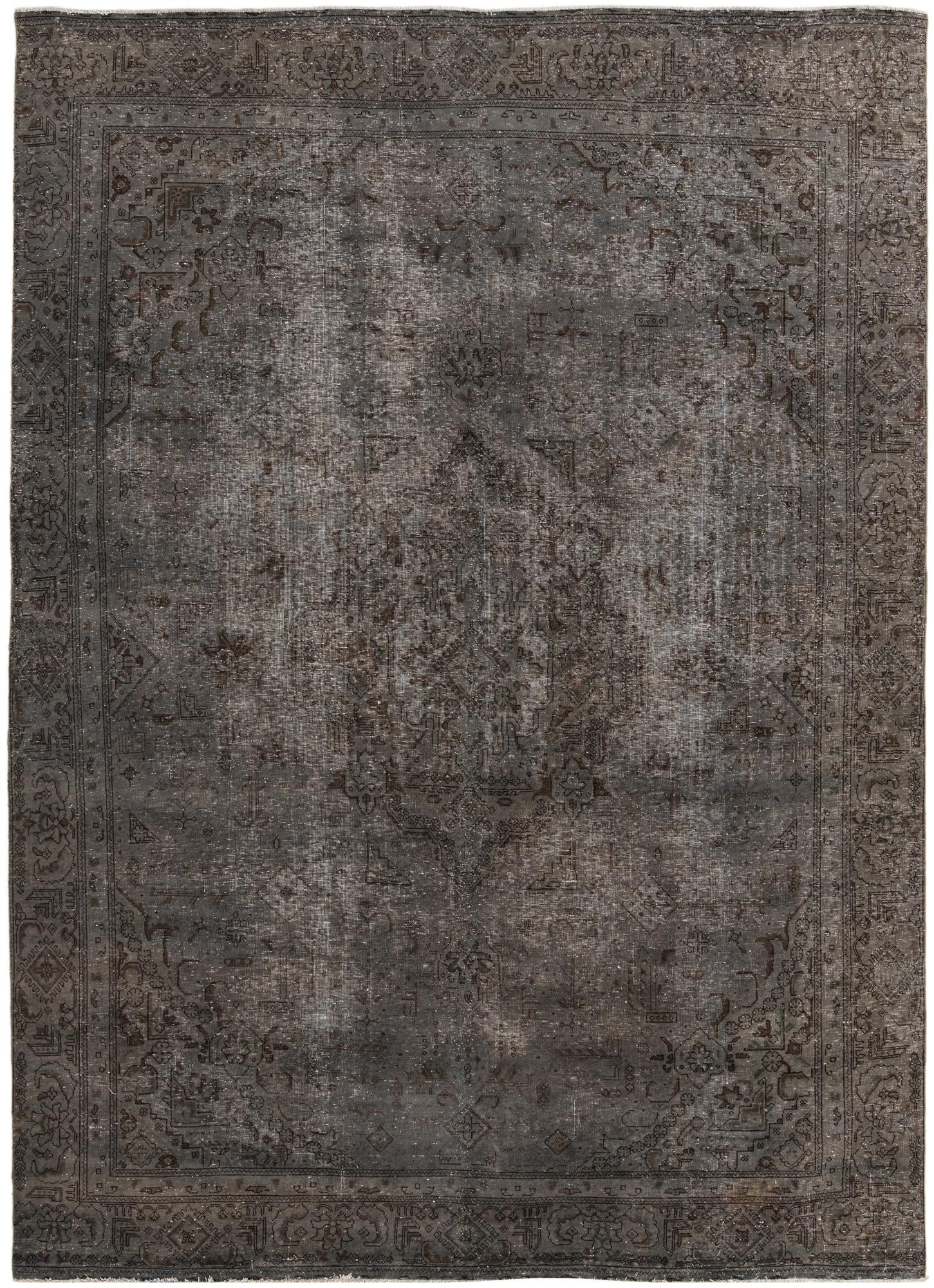 8' 10 x 12' 3 Hand Knotted Ultra Vintage Persian Wool Rug