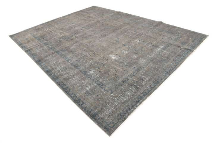 9' 4 x 12' Hand Knotted Ultra Vintage Persian Wool Rug