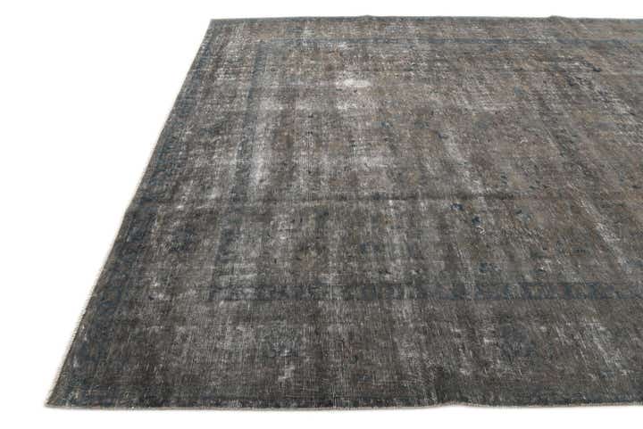 9' 4 x 12' Hand Knotted Ultra Vintage Persian Wool Rug