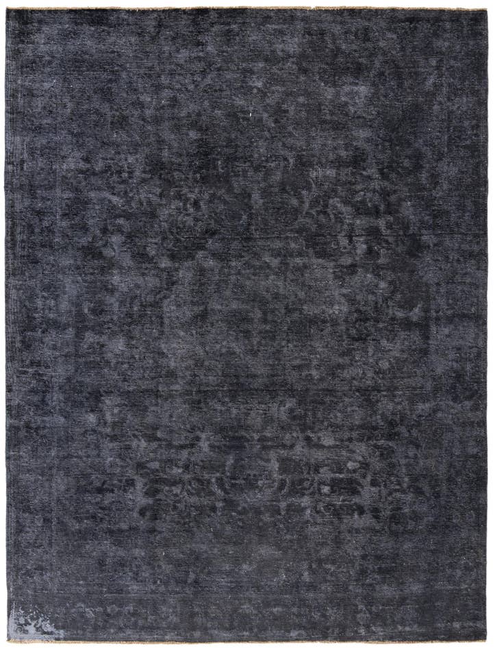 Detail image of 9' 2 x 12' 7 Hand Knotted Ultra Vintage Persian Wool Rug