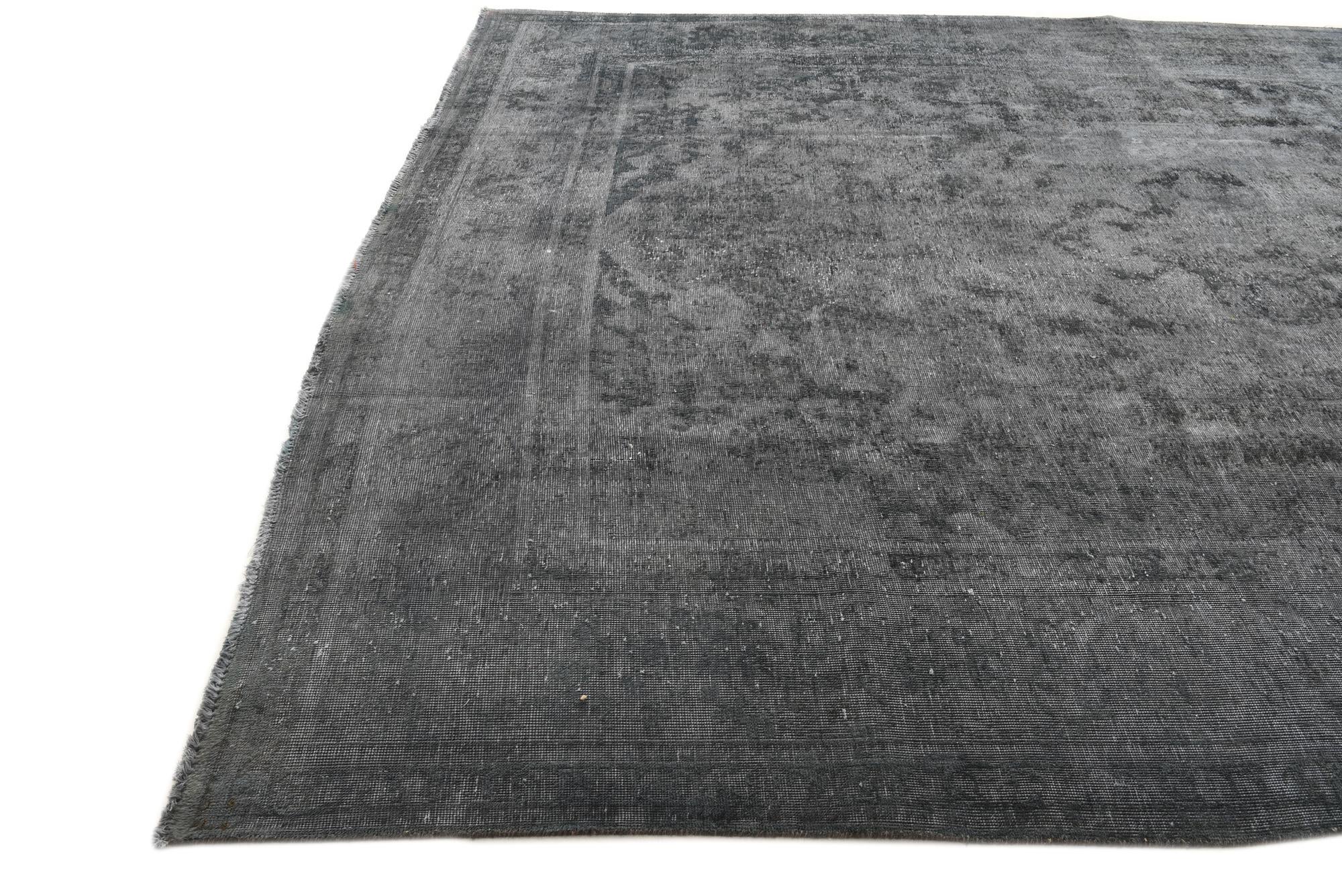 9' 9 x 13' 2 Hand Knotted Ultra Vintage Persian Wool Rug