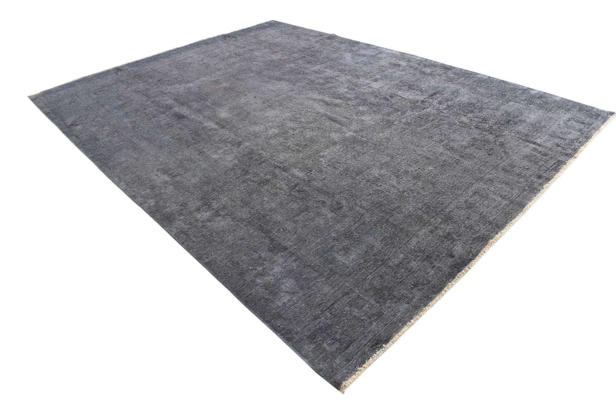 9' 6 x 12' 9 Hand Knotted Ultra Vintage Persian Wool Rug