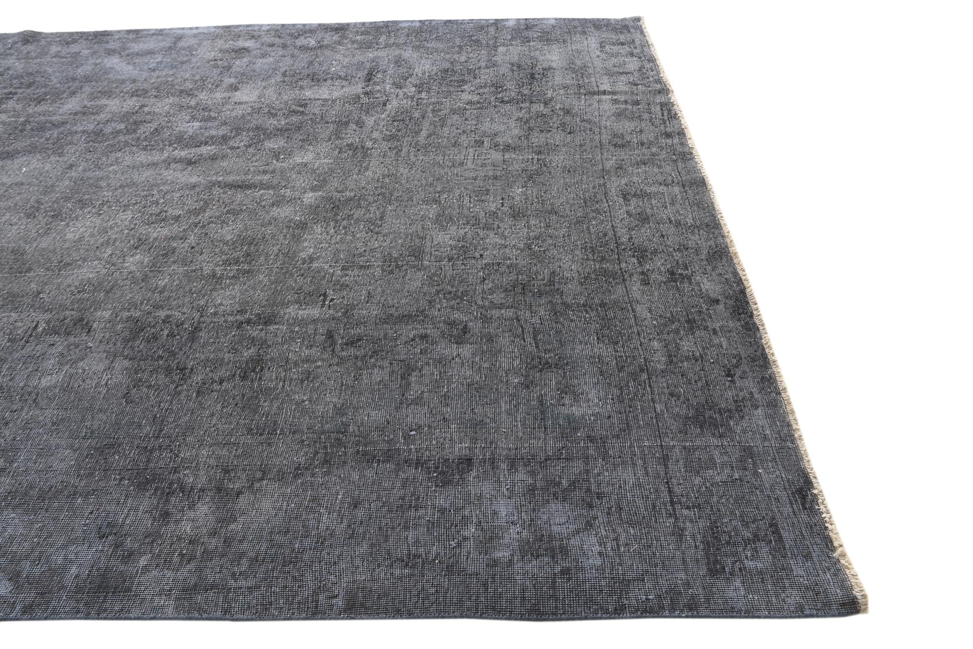 9' 6 x 12' 9 Hand Knotted Ultra Vintage Persian Wool Rug