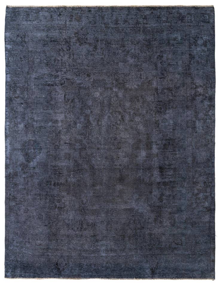 Detail image of 9' 6 x 12' 9 Hand Knotted Ultra Vintage Persian Wool Rug