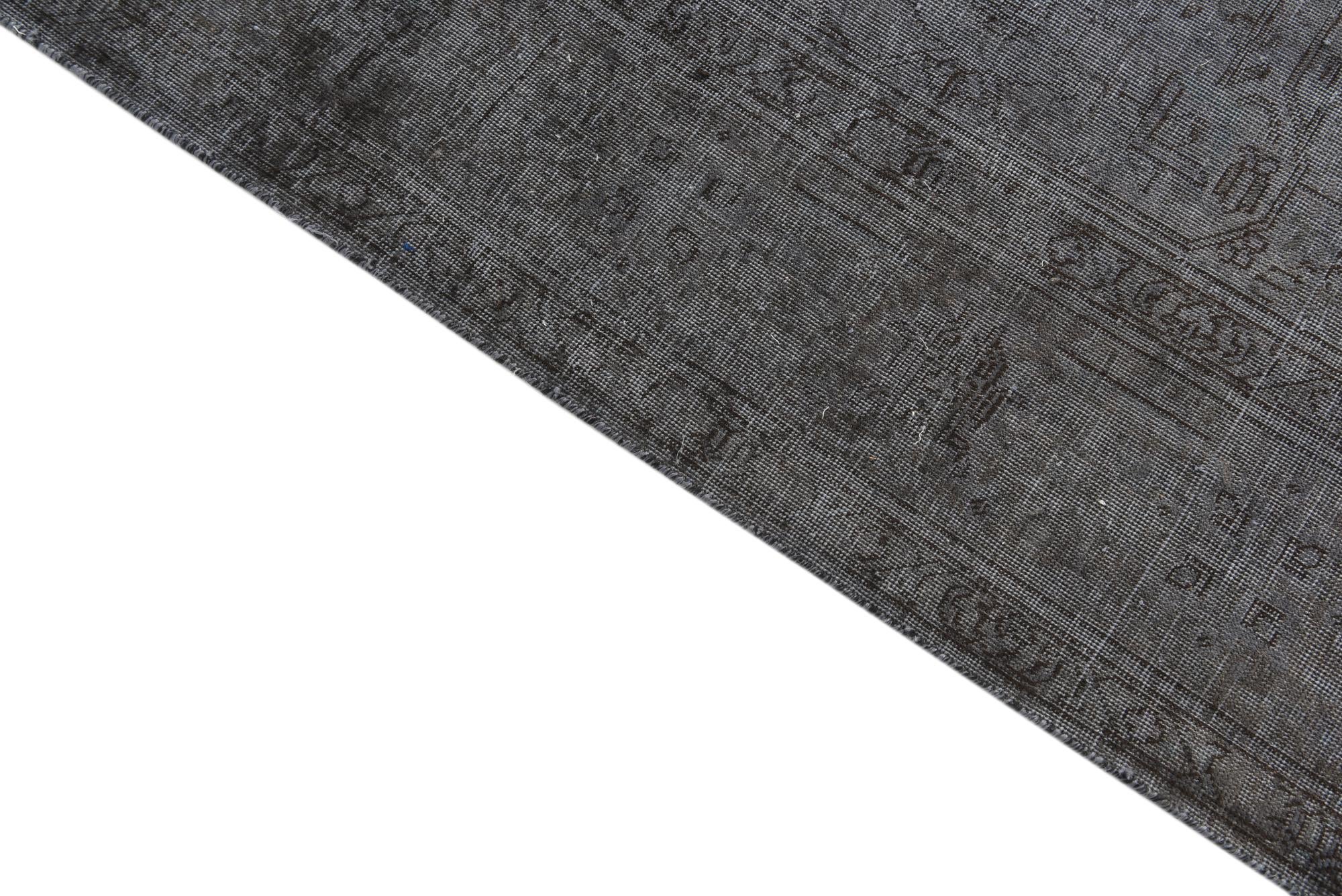 9' 10 x 12' 6 Hand Knotted Ultra Vintage Persian Wool Rug