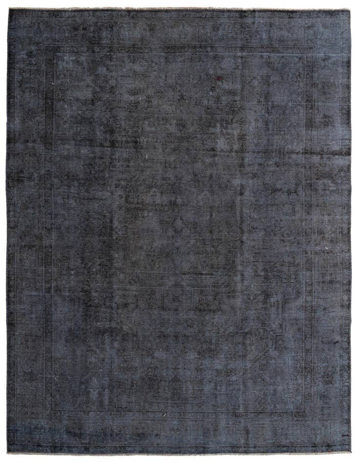 Detail image of 9' 10 x 12' 6 Hand Knotted Ultra Vintage Persian Wool Rug