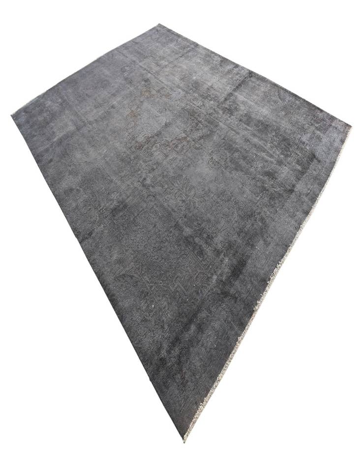 Detail image of 9' 7 x 12' 5  Hand Knotted Ultra Vintage Persian Wool Rug