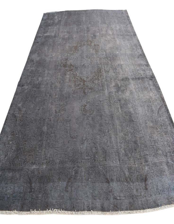 Detail image of 9' 7 x 12' 5  Hand Knotted Ultra Vintage Persian Wool Rug