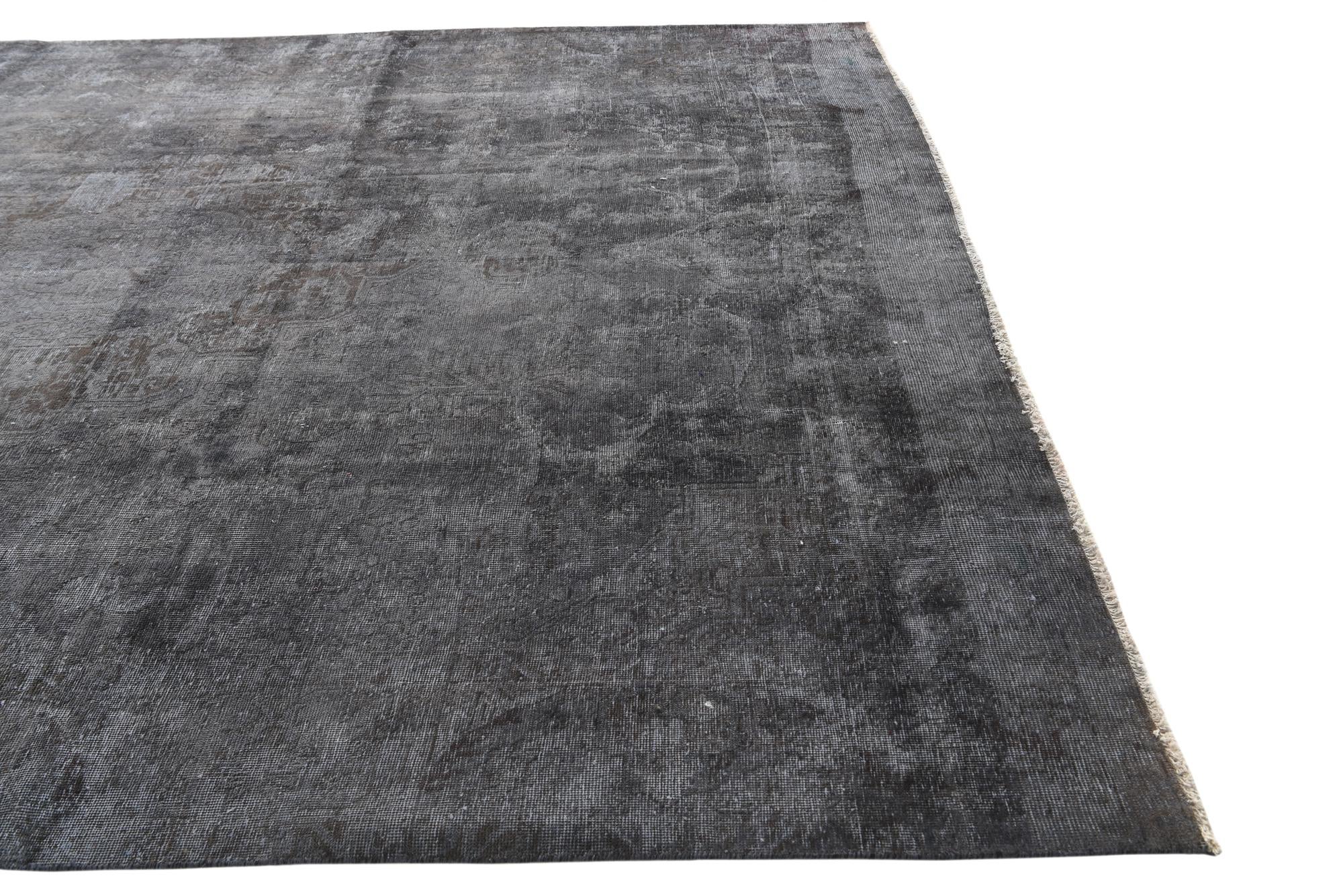 9' 7 x 12' 5 Hand Knotted Ultra Vintage Persian Wool Rug