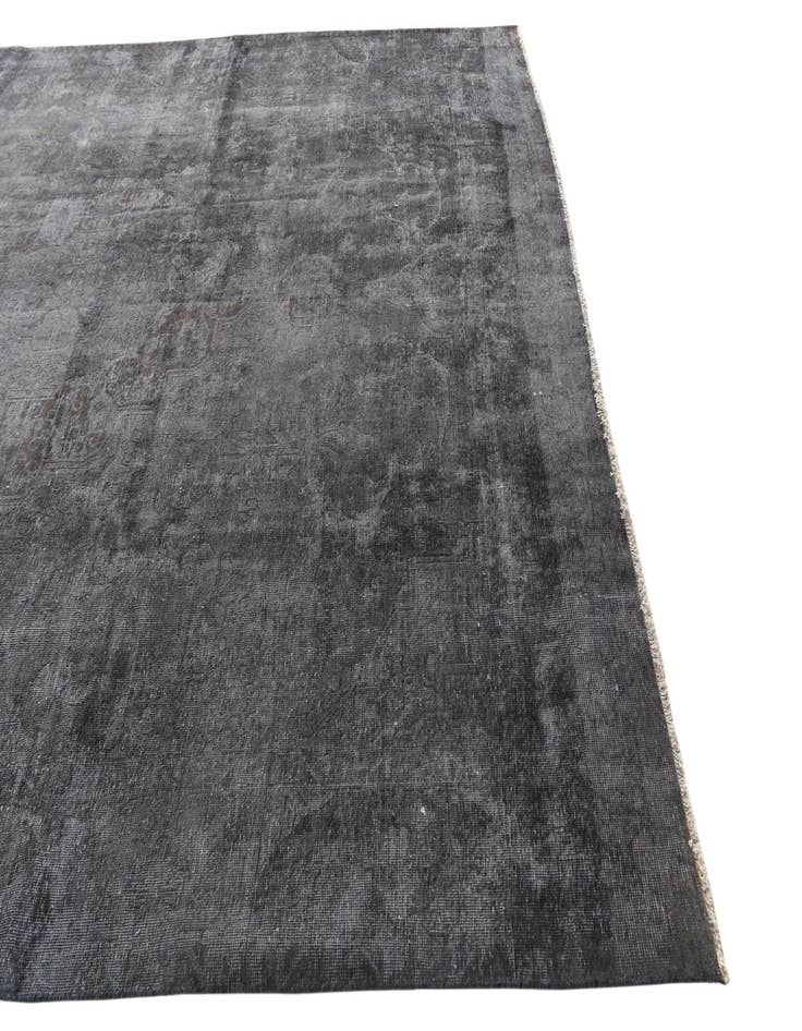 Detail image of 9' 7 x 12' 5  Hand Knotted Ultra Vintage Persian Wool Rug