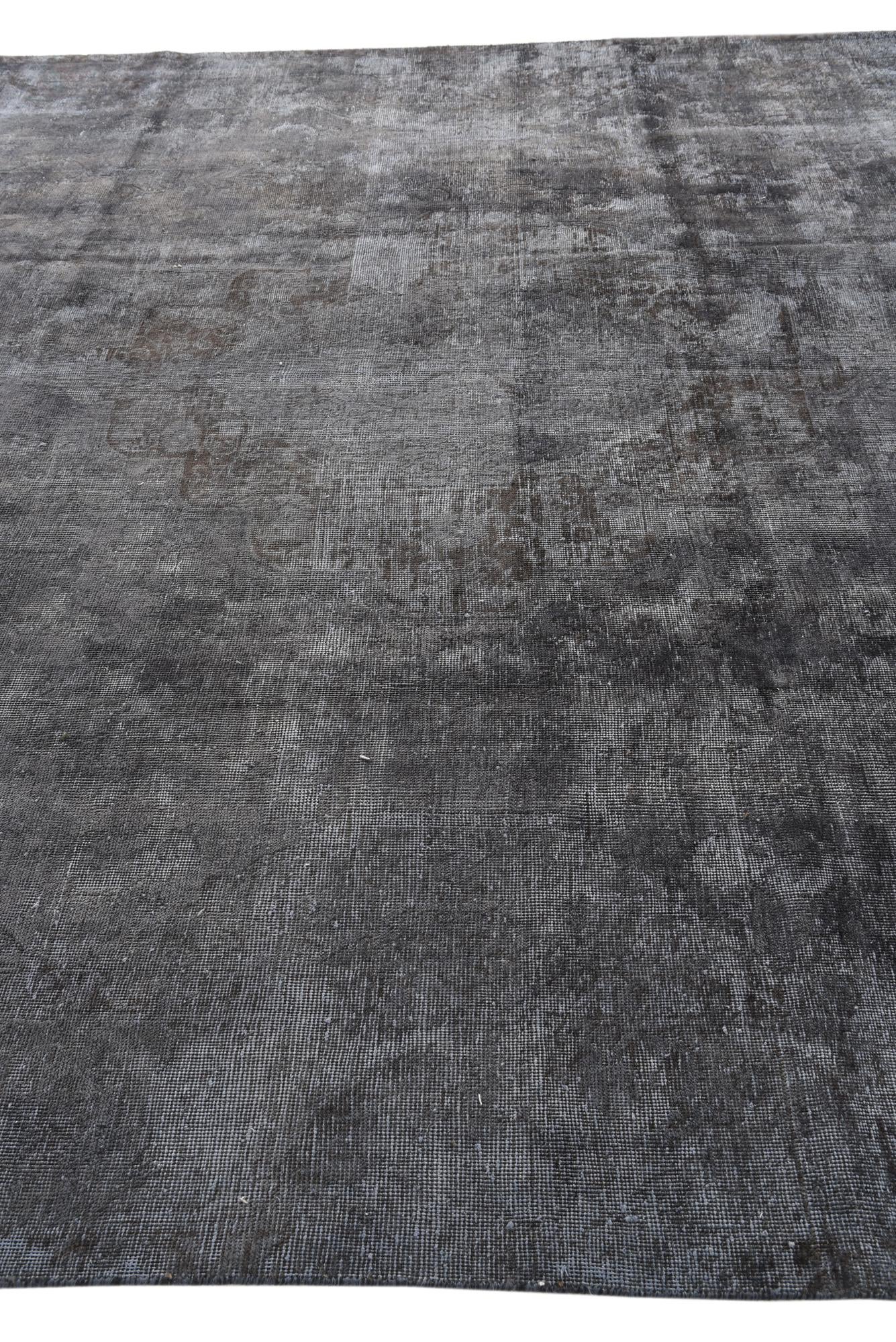 9' 7 x 12' 5 Hand Knotted Ultra Vintage Persian Wool Rug