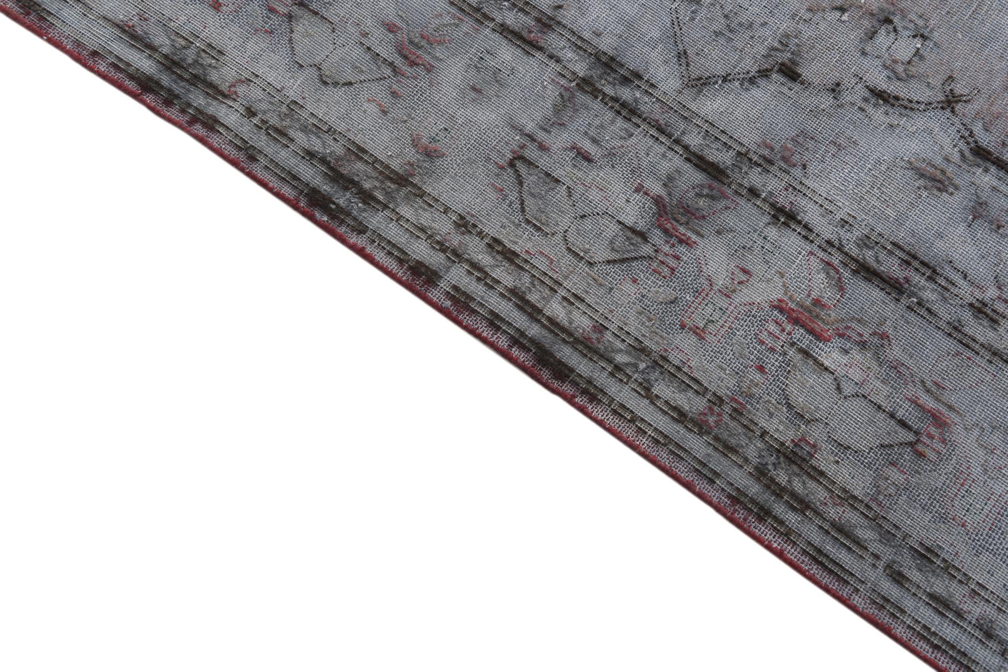 5' 7 x 8' 9 Hand Knotted Ultra Vintage Persian Wool Rug