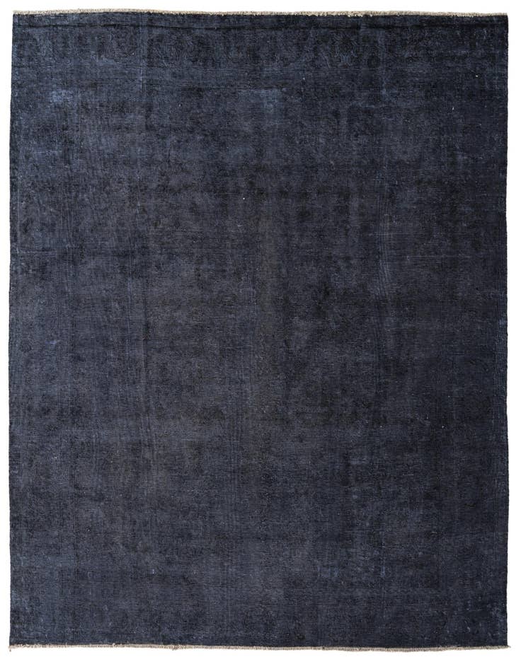 Detail image of 9' 4 x 11' 4 Hand Knotted Ultra Vintage Persian Wool Rug