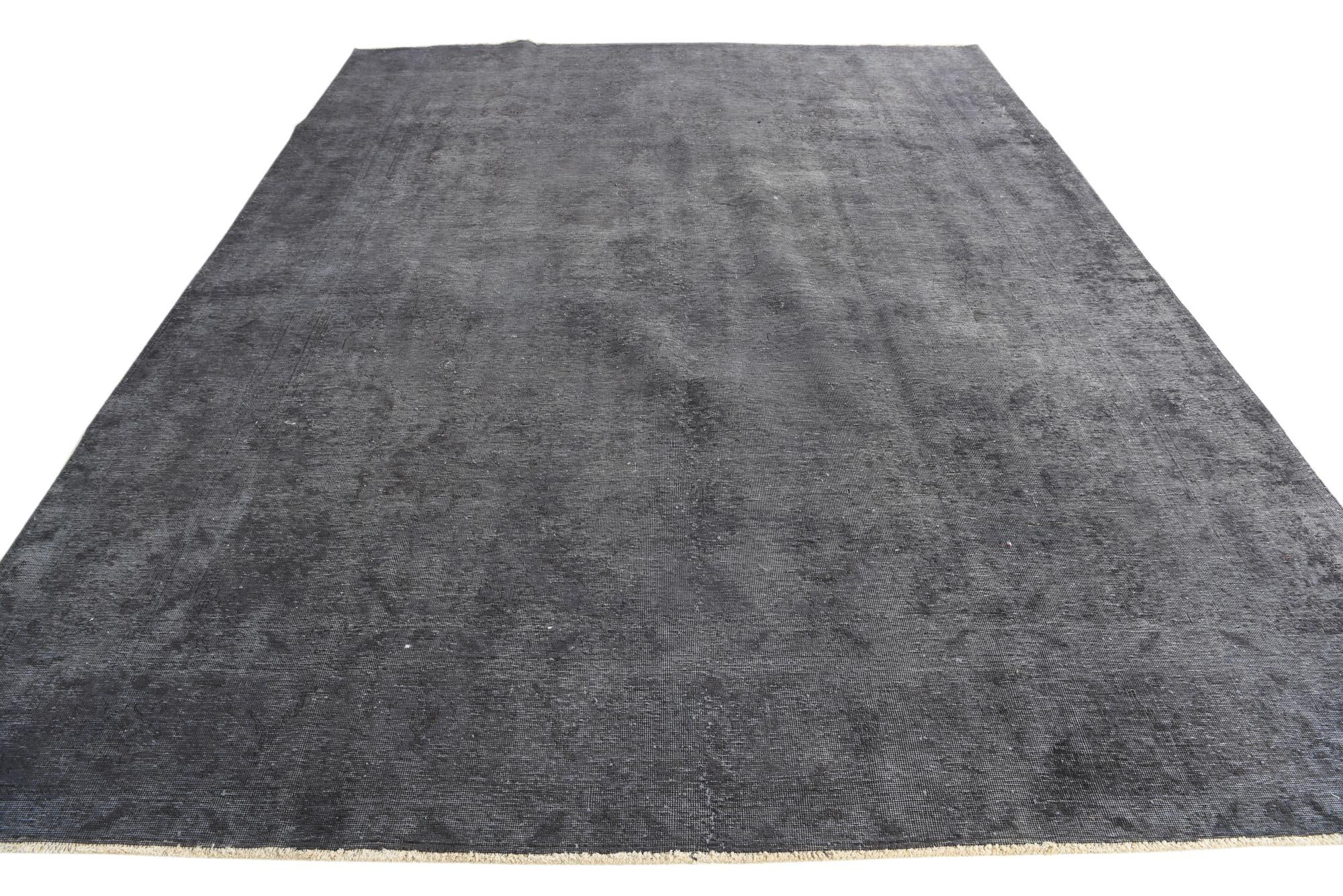 9' 6 x 12' 6 Hand Knotted Ultra Vintage Persian Wool Rug