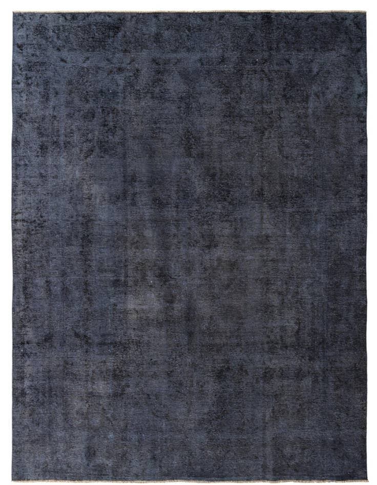 Detail image of 9' 6 x 12' 6 Hand Knotted Ultra Vintage Persian Wool Rug