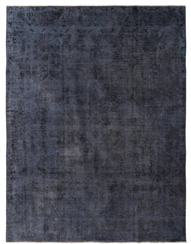 Detail image of 9' 6 x 12' 6 Hand Knotted Ultra Vintage Persian Wool Rug