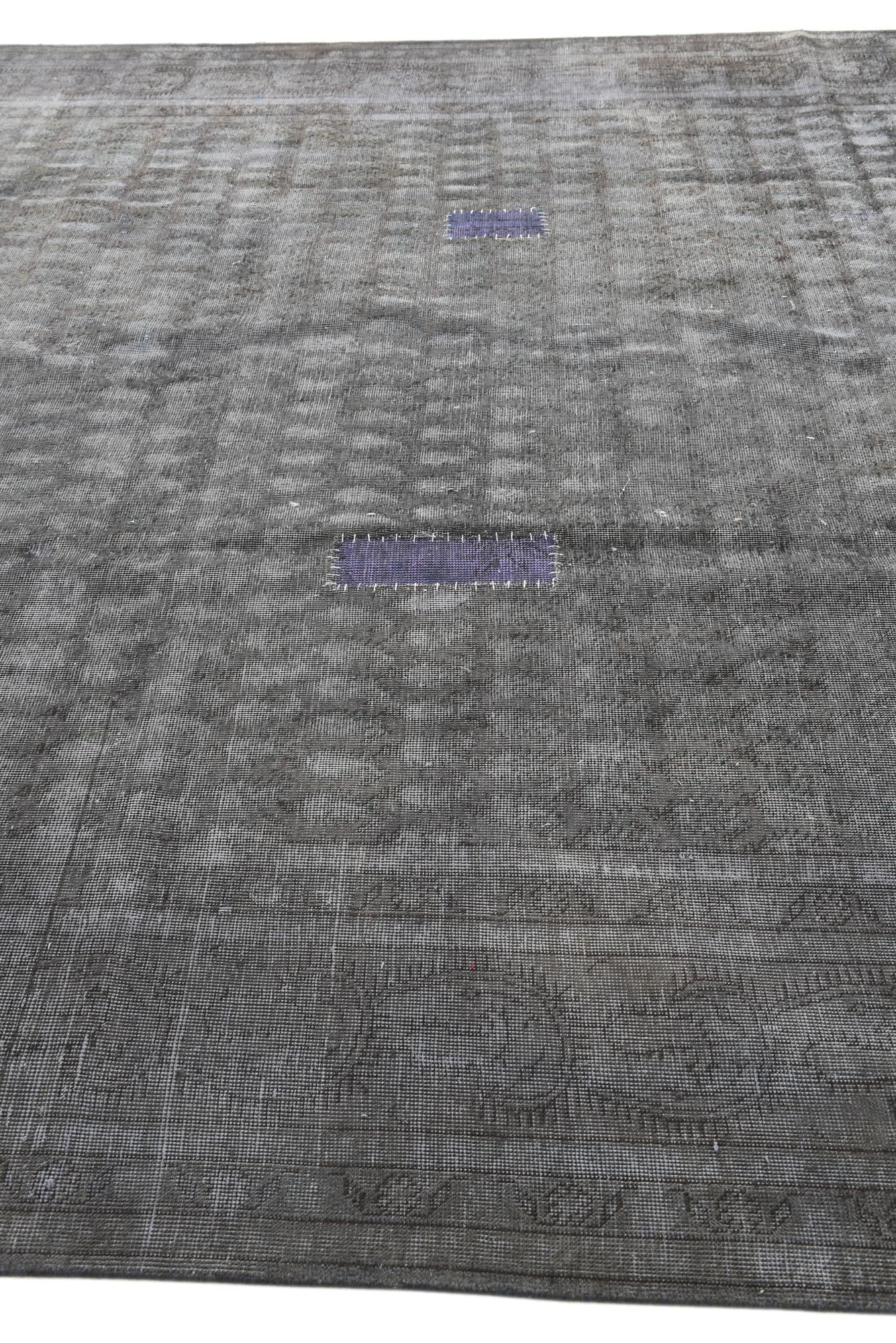 9' 5 x 12' 3 Hand Knotted Ultra Vintage Persian Wool Rug